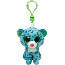 Beanie boos leopard leona blue (33000)