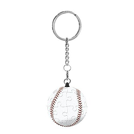 (1365) Pintoo 3D Puzzle KeyChain Baseball
