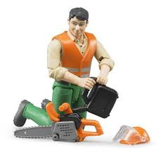 60030 forestry worker with accessories