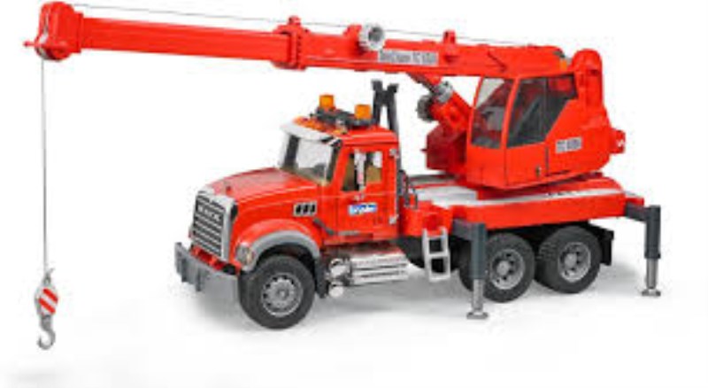 02826 Mack Granite Crane Truck