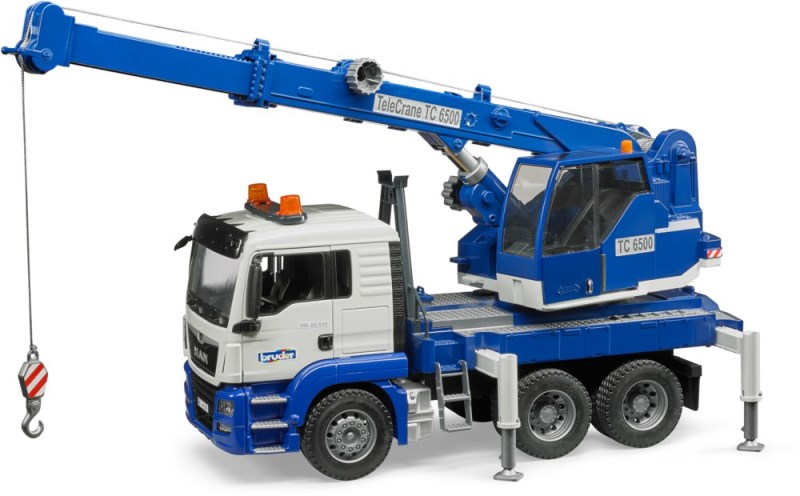 Man Tgs Crane Truck with Light and Sound Vehicle 03770