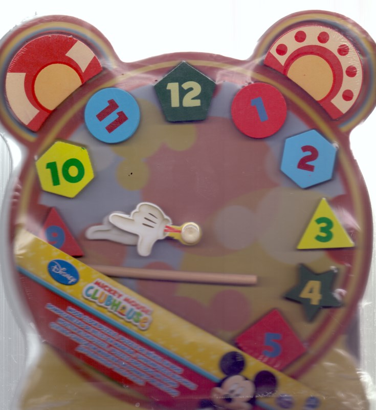 پازل چوبی ساعت میکی‌موس 6033070 - 0