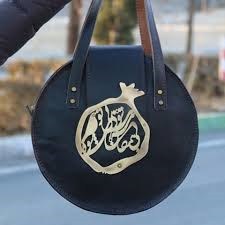 کیف گرد طرح انار