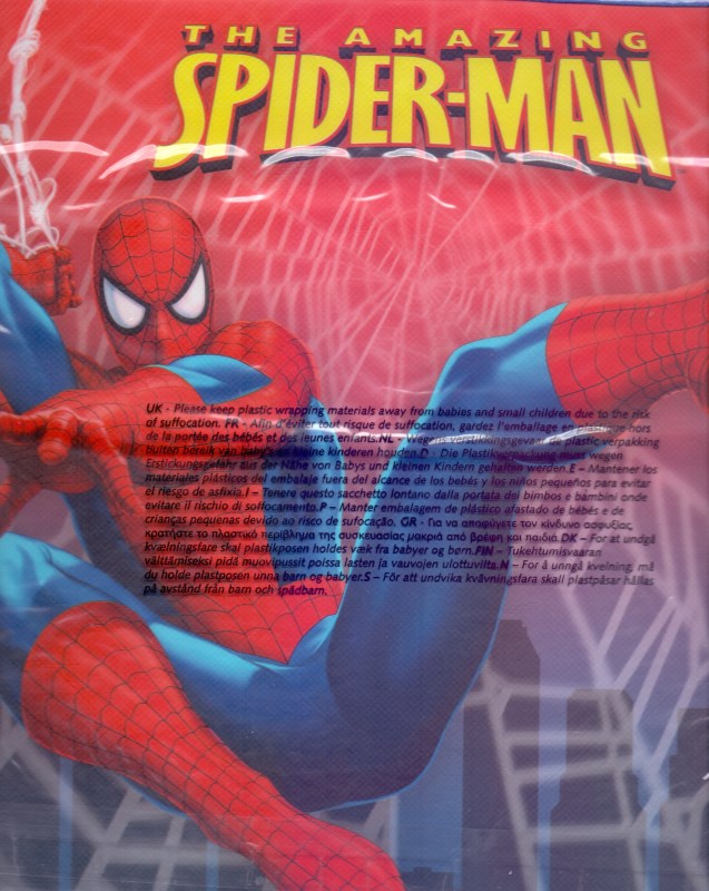 باکس وسایل کودک مدل اسپایدرمن 35168 - 0