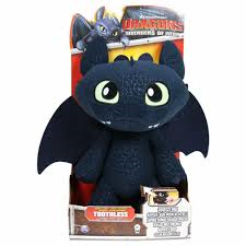 plush squeeze growl toothless