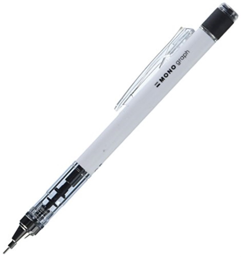 اتود 0.5 (tombow mono graph) سفید