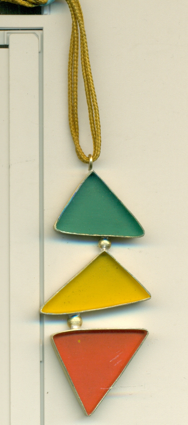 پلاک 3 تکه رزین