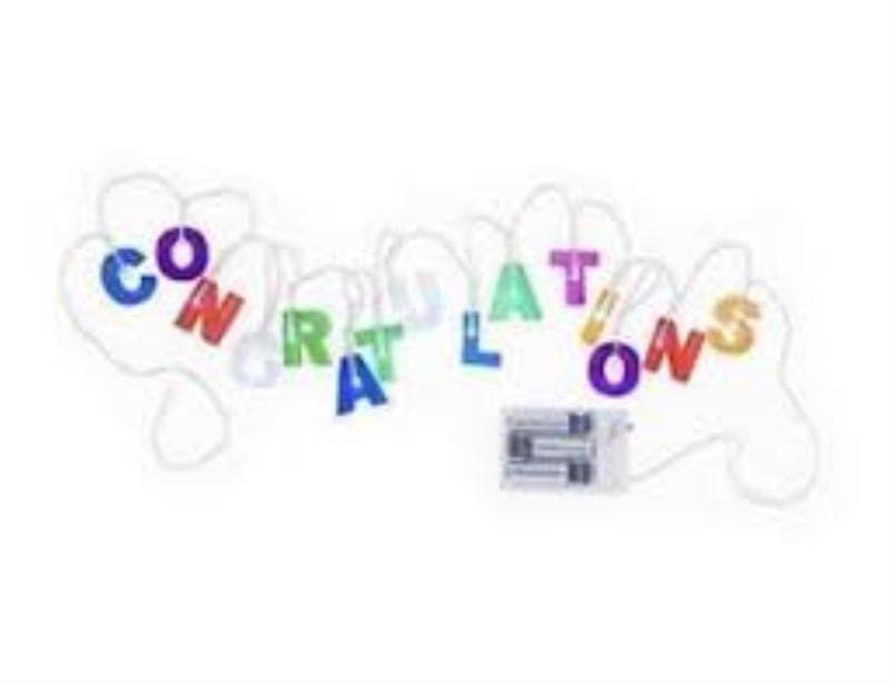 Congratulations String Lights