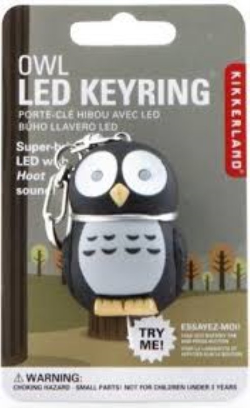 owl led keyring (krl26 cdu)