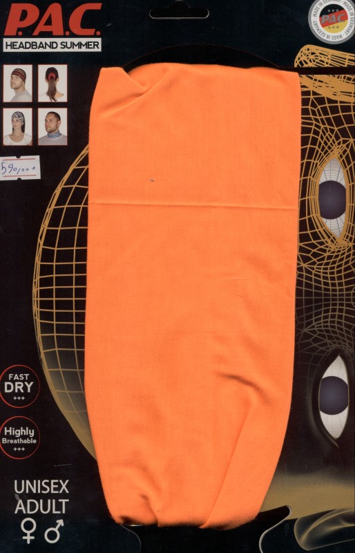 PAC summer headband neon orange 8860024