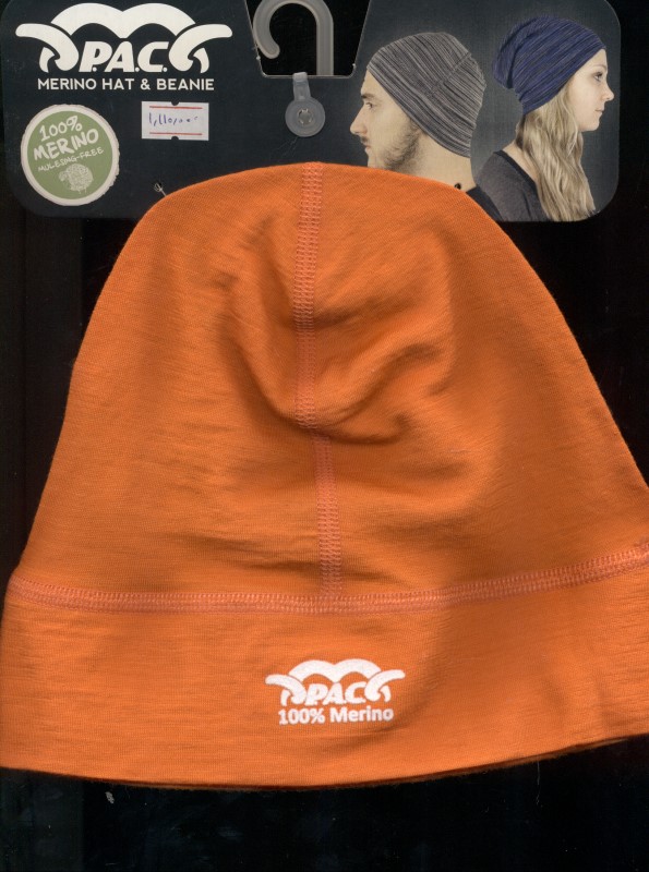 PAC merino hat bright orange 8852220