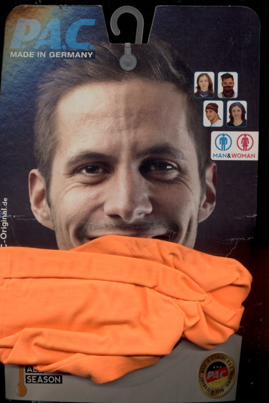 P A C neon orange 8810024 دستمال سر