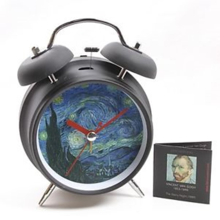 Clock van gogh starry night cl012