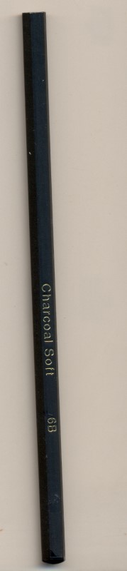 مداد کنته چوب آمریکایی (charcoal soft 6B)