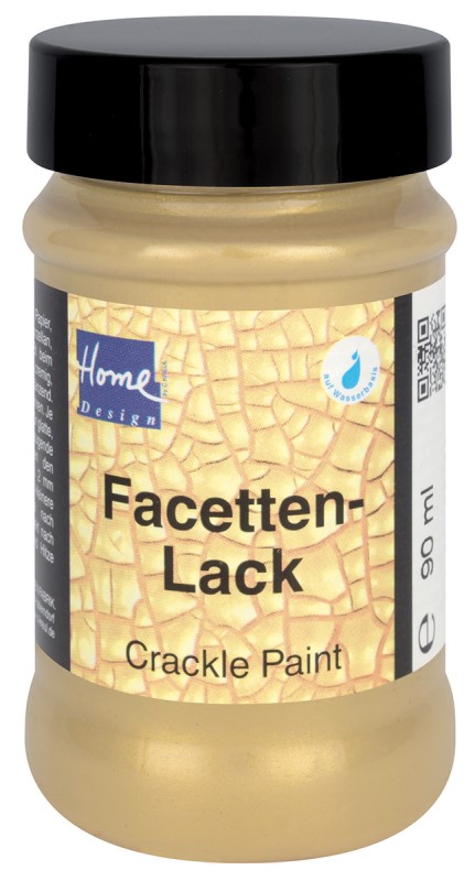 رنگ crackle 90ml gold (96109)