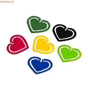 Laurel heart clip 30 mm 1407
