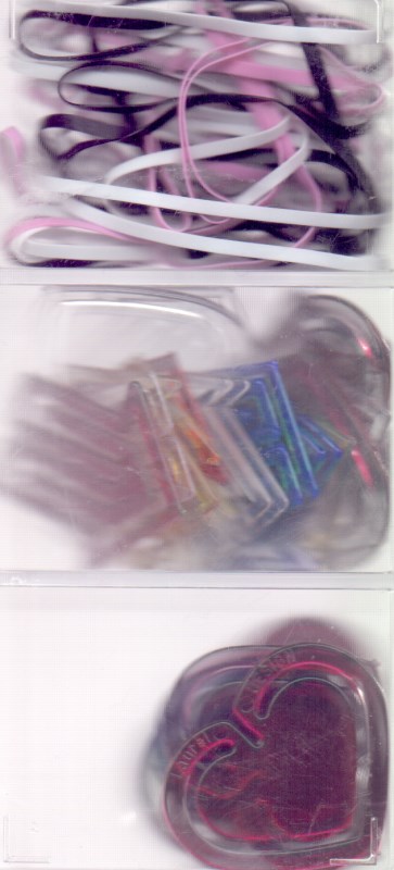 Laurel trio box rubber bands Plastiklips 0816
