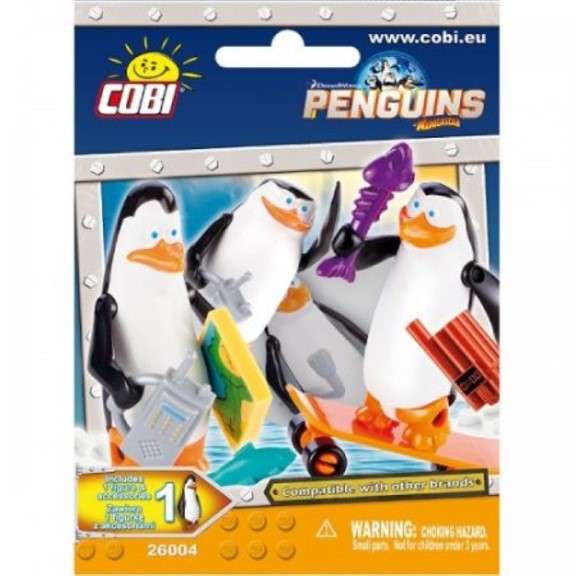 پنگوئن‌ها penguins figure and accessoriess (26004) - 0