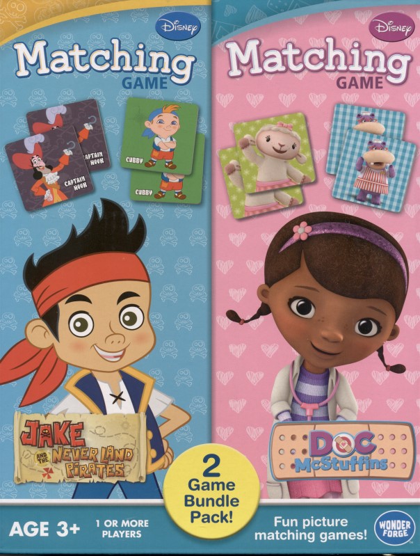 Match game doc mcstuffins 2 game bundle pack