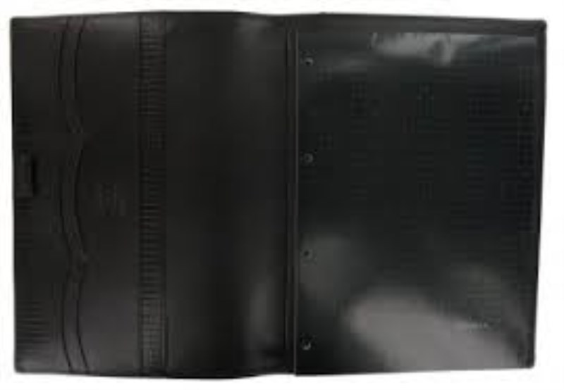 fx a4 folder luxe black 827326