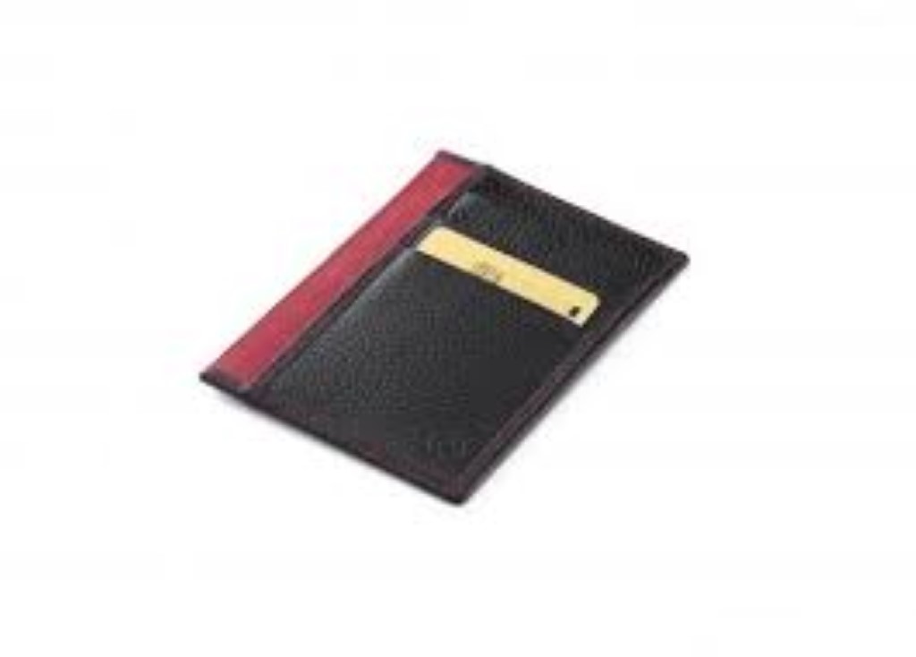 Vertical pocket Case 3 3 CC Black and Red (A72003CR)