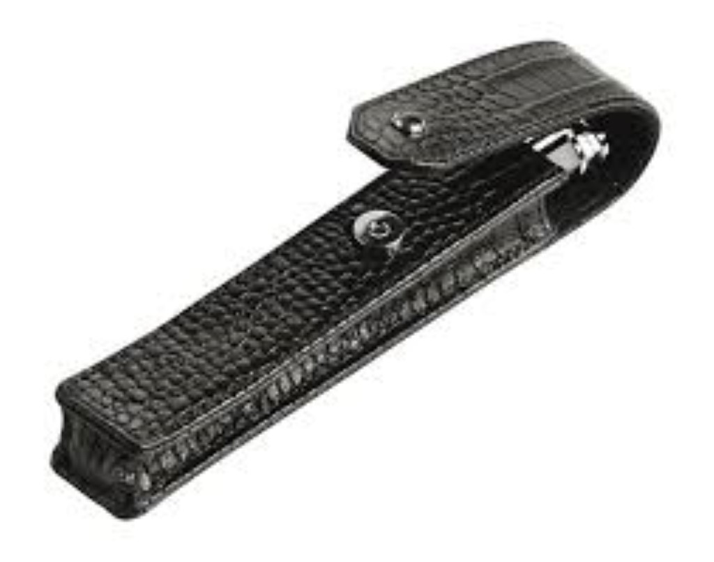 mg montegrappa single holder croco black leather IC01SPCC