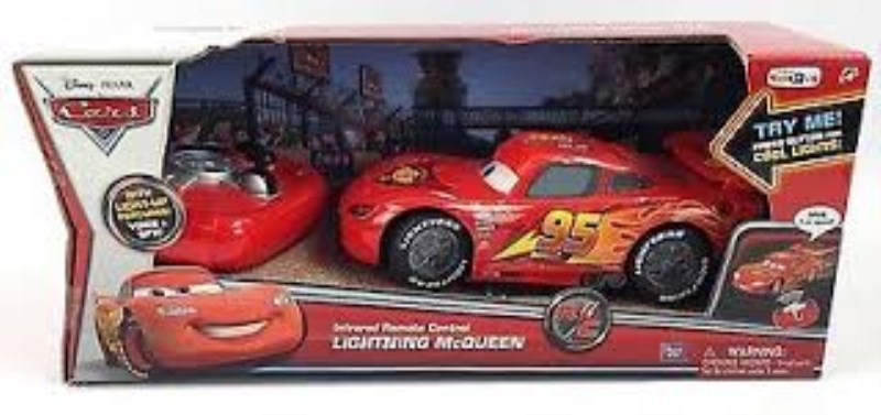 ماشین کنترلی مک‌کویین چراغ‌دار 00145 - 0