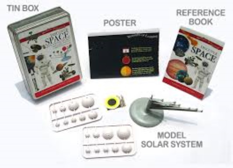 Discover Space Wonders of Learning Educational Tin Box Set