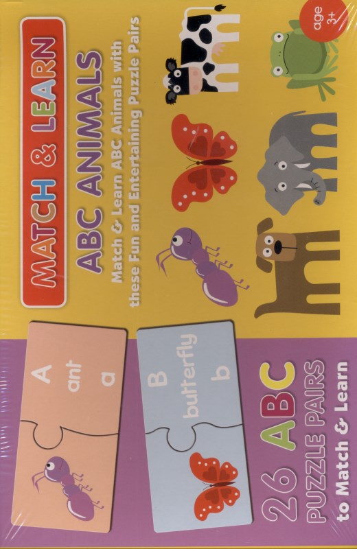 Match and learn abc animals