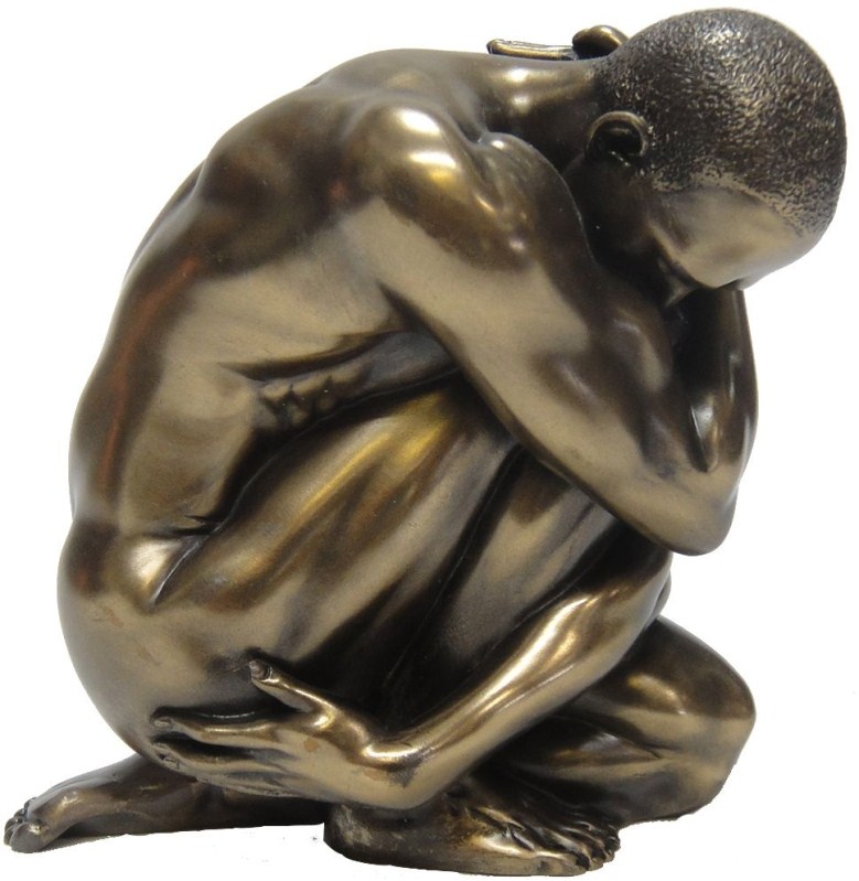 مجسمه فیگور مرد طرح برنز wu74767a1 - 0