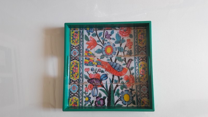 سینی مربع ساده