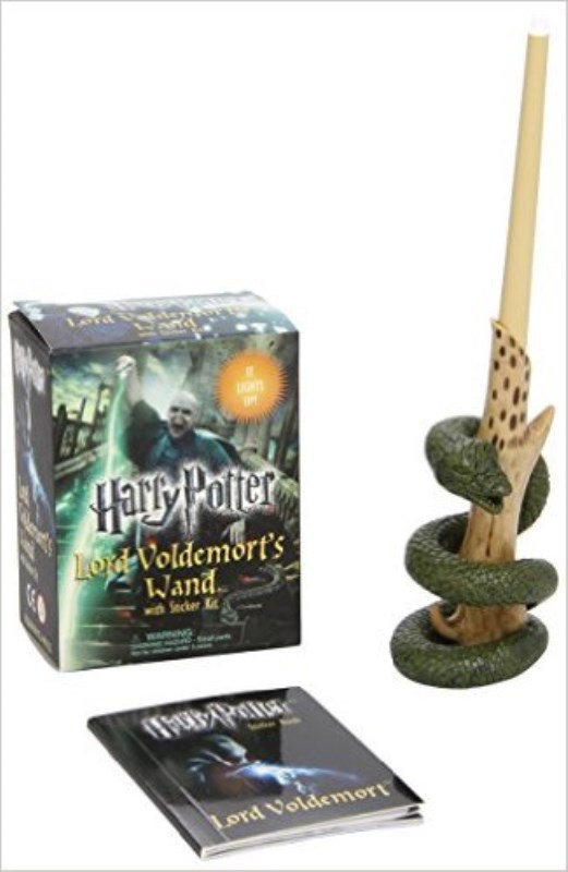 Harry Potter Voldemorts Wand with Sticker Kit Lights Up