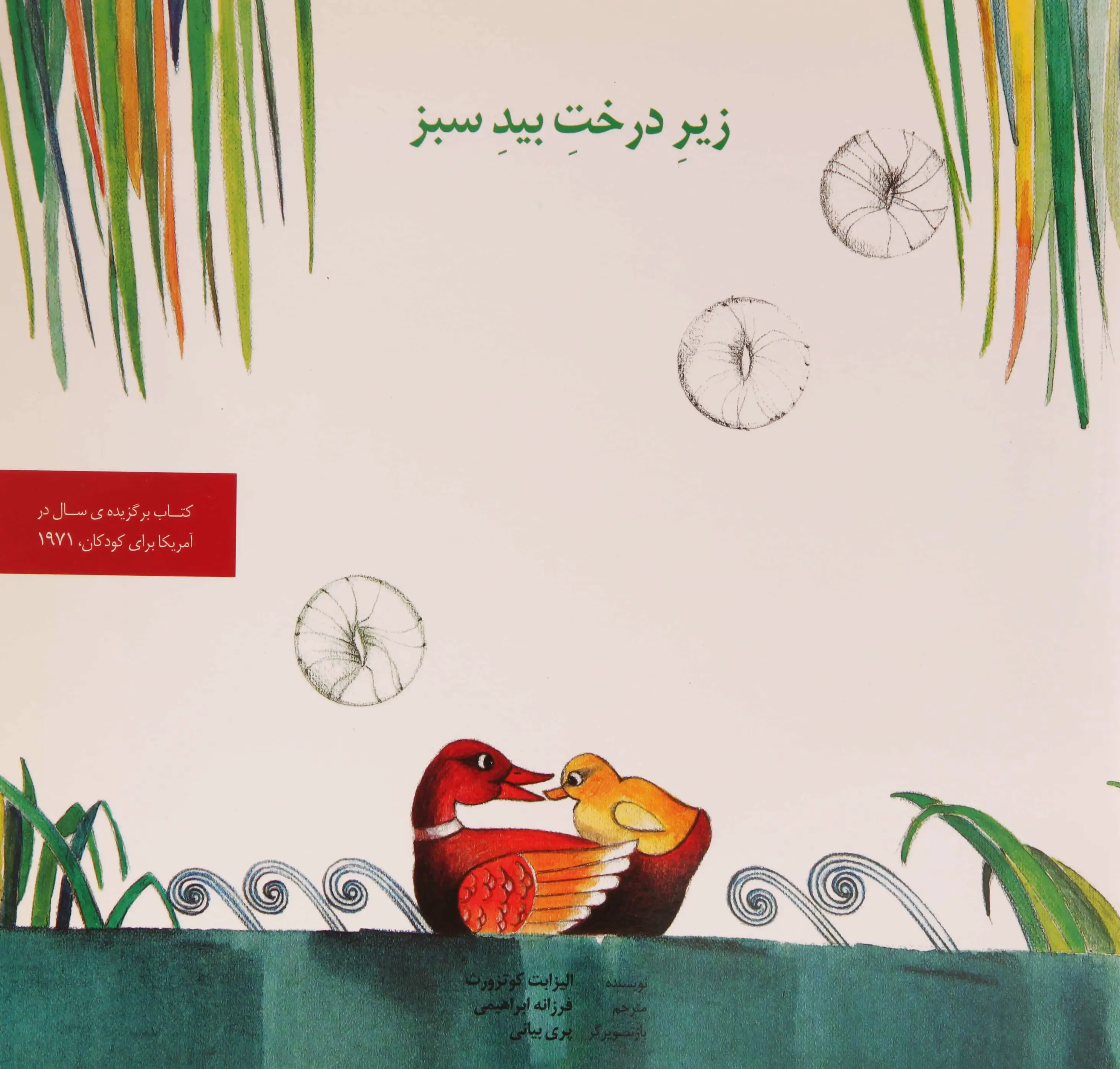 زیر درخت بید سبز