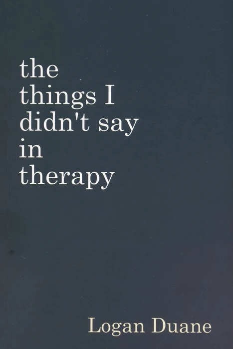 The things I didn't say in therapy