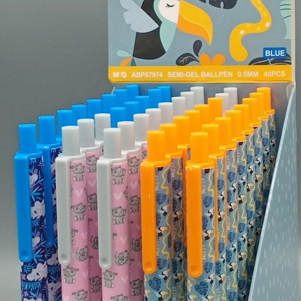 خودکار آبی ژله ای ANIMALS KNOWکد ABP87974