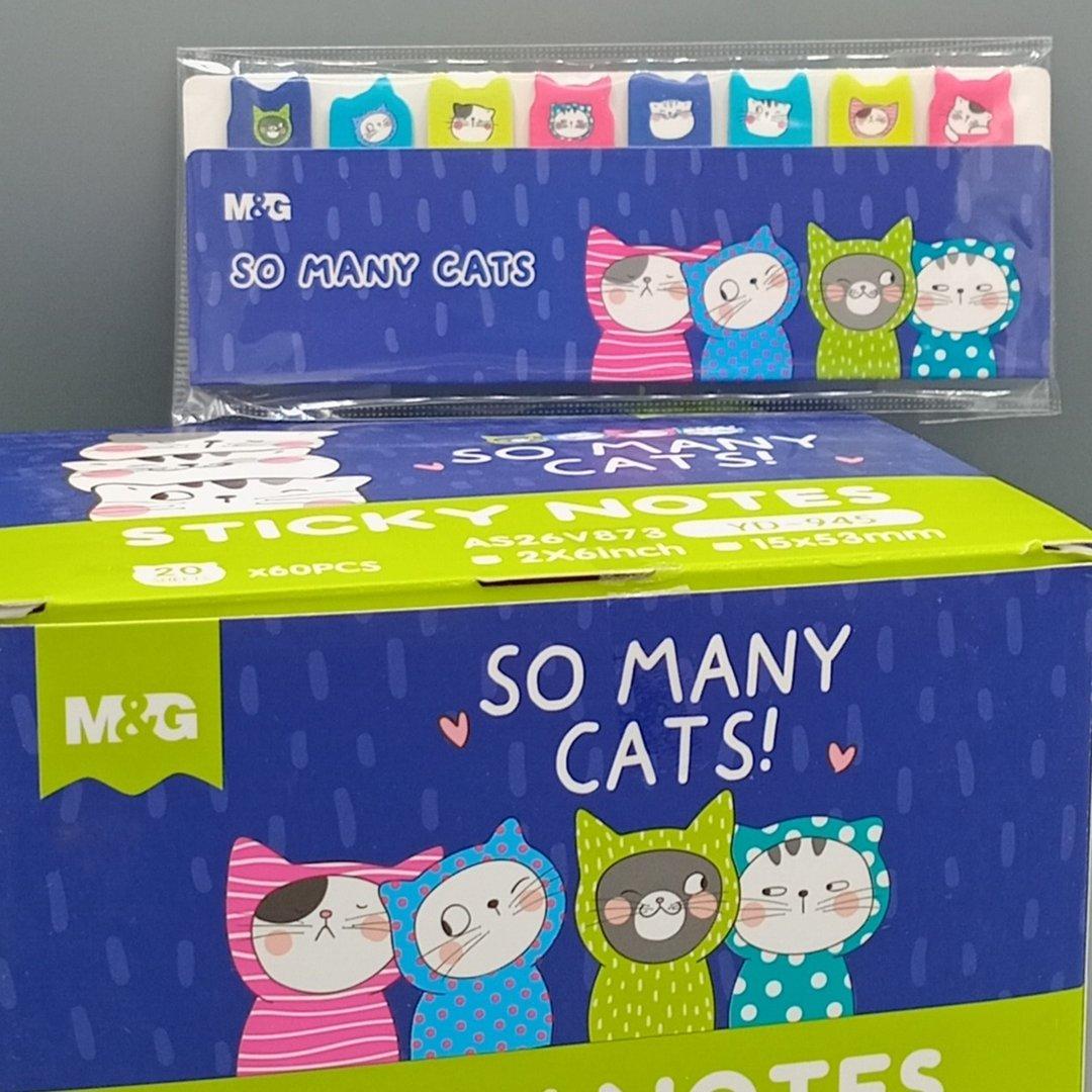 استیکی نوت  SO MANY CATS (YS-954) کد AS26V873
