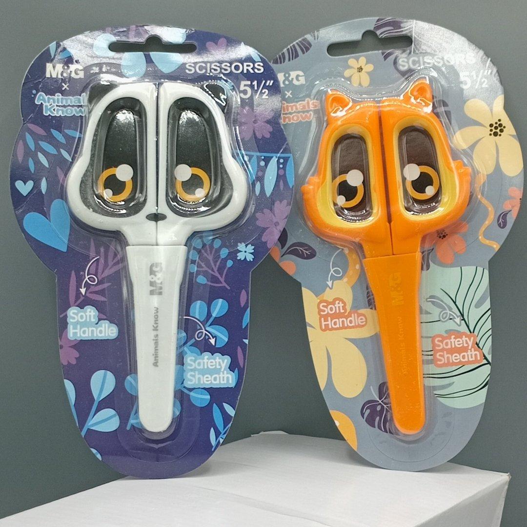قیچی کودک غلافدار ANIMALS KNOW کد ASS913N8